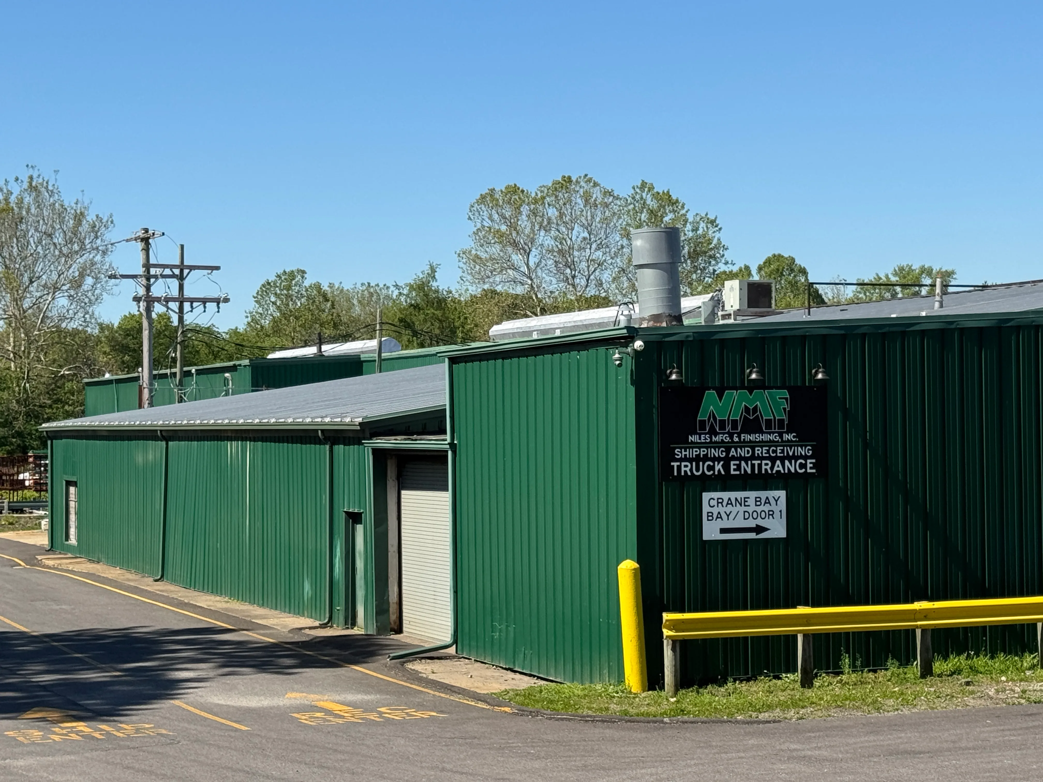 Niles Manufacturing & Finishing, Inc. shop floor